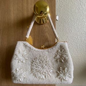 Vintage Party Beaded Bag